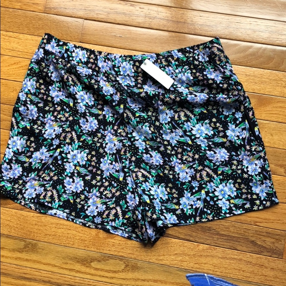 NWT Anthropologie Scarf Printed Shorts